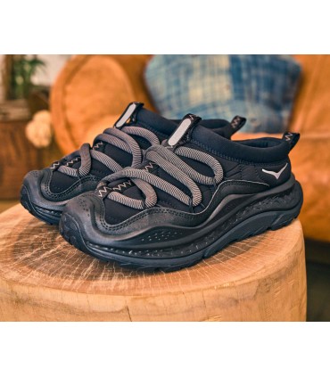 Нестандартні кросівки Hoka One One Ora Primo унісекс чорні