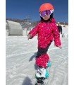 Дитячий Комбінезон для сноуборда Burton червоний до 137 см