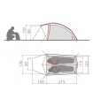 Намет для 2 людей Vaude Allround Taurus 2p для бекпекінгу