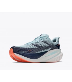 Hoka Mach X 3 жіночі блакитні кросівки з карбону для Hyrox та швидкого бігу