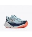 Hoka Mach X 3 жіночі блакитні кросівки з карбону для Hyrox та швидкого бігу