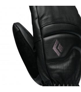 Рукавиці для сноуборда шкіряні Black Diamond Spark жіночі чорні