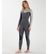 Billabong 5/4 мм женский леопардовый длинный гидрокостюм