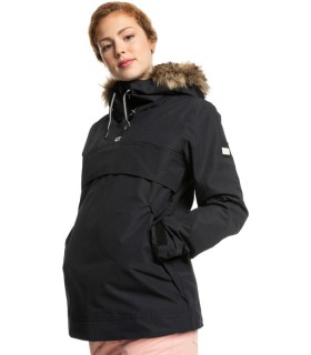 Жіноча куртка анорак для сноуборду Roxy чорна